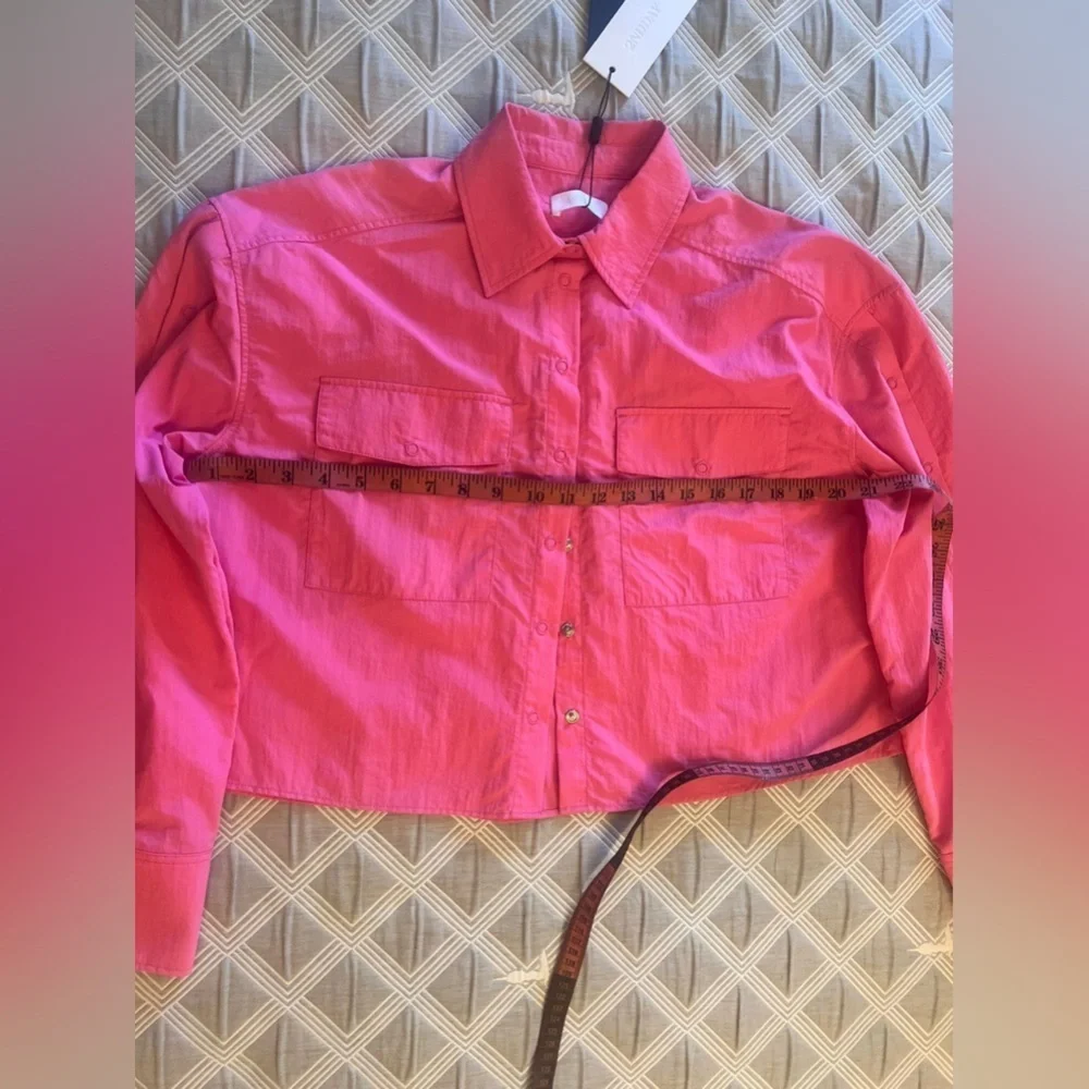 NWT Day Birger et Mikkelsen Vibrant Pink Button-Up jacket size M